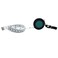 Braille Tape Measure 60'' / 150 cm with Black Rope,Measuring Tape (Green)