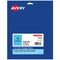 Avery Printable Tickets, Bright Blue Colored Cardstock, 1.75&quot; x 5.5&quot;, Laser/Inkjet, 250 Tickets (16436)