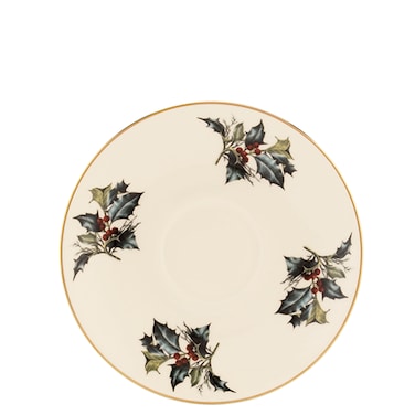 Lenox 185518042 Winter Greetings Saucer, Christmas Dinnerware