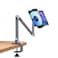 OATSBASF Phone and Tablet Holder Bed Gooseneck Mount, Aluminum Long Arm Foldable Lazy Stand, Universal 360 Degree Rotatable for iPhone, iPad, Tablet
