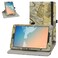 Bige for Alcatel Joy Tab 2 Case,360 Degree Rotary Stand with Cute Pattern Cover for 8" Verison Alcatel TCL Tab 8 (Model TCL 9038s)/T-Mobile Alcatel Joy Tab 2 8 (Model 9032Z) Tablet,Map White