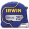 Irwin Tools IRWIN Strait-LINE Tape Measure, 25 ft, Includes Retraction Control, for All Your Measuring Needs (IWHT39393S)