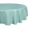 DII Diamond Outdoor Tabletop Collection, Stain Resistant &amp; Waterproof, 60" Round, Aqua