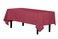 Crown Burgundy Plastic Table Cover 54" x 108