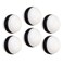 STIGA 6 Pack 2 Star Spin Tracker Table Tennis Balls - Learn to Generate and Counter Ball Spin