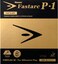 Nittaku NR-8719 Fastark P-1 Soft Rubber Backing for Table Tennis, Tension Type, Black, Thick