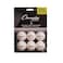 Champion Sports 1 Star Table Tennis Ball Pack - White Ping Pong Balls, Set of 6, with 40mm Seamless Design - Recreation Table Tennis Equipment, Accessories