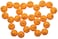 MAPOL 60 Counts 3-Star Orange 40+ Premium Training Ping Pong Balls Advanced Practice Table Tennis Ball