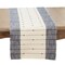 Saro Lifestyle Thin Stripe Table Runner, Navy Blue, 16&quot;x72