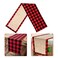14 x 84 Inch Buffalo Plaid Table Runner Christmas Red Black Cotton Buffalo Check Plaid and Burlap Reversible Table Runner for Christmas Table Decorations