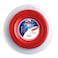 YTEX Hexagon-X Pearl Red Tennis Racquet String Reel (16L Gauge, 1.25mm)