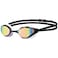 Arena Python Racing Swim Goggles for Men and Women, UV Protection, Anti-Fog, Dual Strap, Mirror Lens, Copper/White