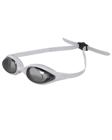 ARENA Unisex Adult Spider Swimming Goggles Beginners Men and Women Anti-Fog No Leaking for Fitness Swimming, Non-Mirror Lens, Smoke/Gray