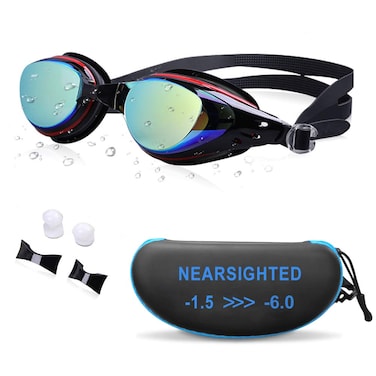 AIKOTOO Shortsighted Swimming Goggles Anti-fog