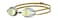 ARENA Versus Mirror Anti-Fog Swim Goggles for Men and Women, Red Copper/Gold