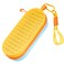 VemSinit Swim Goggle Case for Swimming Goggles, Large Capacity Silicone Swimming Goggles Protective Cover with Drainage Holes, Portable Glasses Storage Bag with Hook