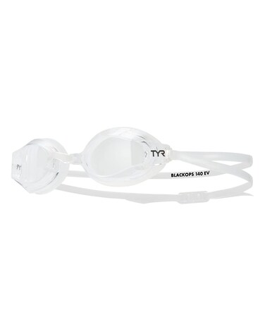 TYR Blackops 140 EV Racing Goggles Femme Fit, Clear/Clear/Clear