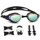 Nearsighted Swim Goggles, Shortsighted Optical Swimming Goggles No Leaking Anti Fog UV Protection for Adult Men Women
