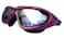 Qishi Super Big Frame No Press The Eye Swimming Goggles for Adult (red)