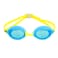 Splaqua Kids Swim Goggles - No Leak, UV Protection &amp; Anti-Fog Lenses with Adjustable Strap, Swimming Goggles for Youth, Kids, Children   with Ear Plugs (Blue/Yellow)