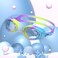 Riybuukt Swimming Goggles for Men Women Anti-Fog UV Protection Mirrored Adult Swim Goggles No Leak Swimming Glasses (Colorful)