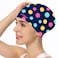 Jonhasoo Swim Cap for Braids and Dreadlocks,Comfortable Extra Large Swimming Cap for Women
