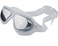 Qishi Super Big Frame No Press The Eye Swimming Goggles for Adult (White)