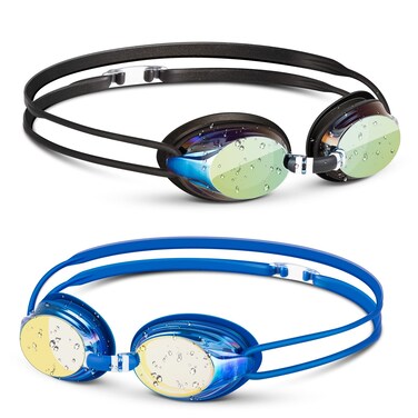 Portzon dynamics Swim Goggles, Anti Fog Clear No Leaking Swimming Goggles for Adult Men Women
