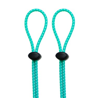 Leshang Swimming Goggles Bungee Strap Rope Buckle Tighter to Strengthen The Elastic Rope Buckle not Easy to Trip (Aqua green 2Pack, 43 inch)