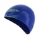 Speedo unisex adult Fastskin Competition Swim Cap, Blue Flame/Bright Zest/Navy, Small
