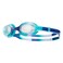 TYR Swimple Kids' Tie Dye Non Mirror Swim Goggles, Clear/purple/teal, one size