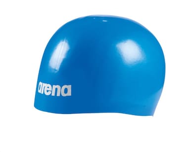 Arena Unisex Molded Pro II USA Swim Cap for Adults Comfortable Tight Fit Pool Training and Racing Swim Accessory, Royal, One Size
