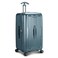 Traveler's Choice Ultimax II 26" Medium Trunk Spinner Luggage, Tie Down Straps, Teal, Checked Inch
