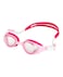 ARENA Unisex Kids Junior Air Goggles for Swimming Ages 6 to 12 Air Seals Anti-Fog Coating Non-Mirror Lens Adjustable Strap, Clear/Pink