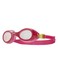 TYR Aqua Blaze Solid Non-Mirrored Youth Fit Goggle, Raspberry/Green