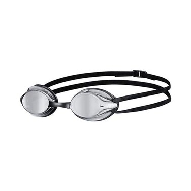 ARENA Versus Mirror Anti-Fog Swim Goggles for Men and Women, Silver/Black