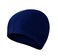 Ewanda store Solid Color Swim Caps for Long Hair Pleated Cloth Swimming Cap Bathing Hat for Adult Men and Women(Navy Blue)