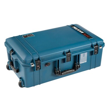 Pelican Air 1595 Travel Case - Large Hard Case Luggage - Suitcase with Wheels (Blue)