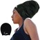 Long Hair Dreadlock Swim Cap &acirc;&euro;&ldquo; Silicone Swimming (Black, X-Large)