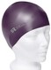Swim Research Metallic Hypoallergenic Solid Silicone Swim Cap (Metallic Purple-2PK)