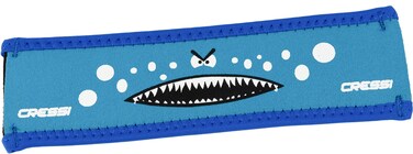Cressi Neoprene Goggle Strap Cover, Light Blue