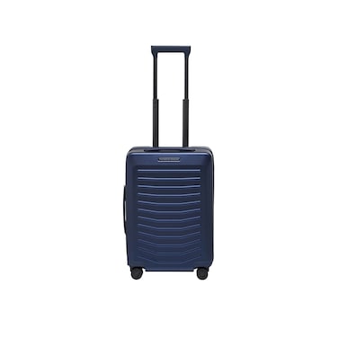 Bric's PORSCHE DESIGN 21" Spinner Carry-On Luggage - Roadster Travel Suitcase with Wheels for Men and Women - Dark Blue Matte