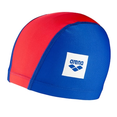 Arena unisex adult II arena Unix Jr Swim Cap for Youth, BLUE-RED, Tu US