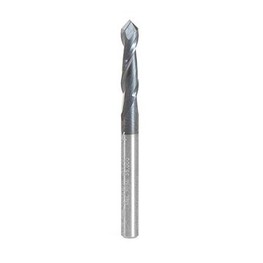 Amana Tool - 51650 High Performance CNC Solid Carbide 90&Acirc;&deg; 'V' Spiral Drills with AlT