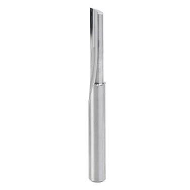 Amana Tool - 43512 Solid Carbide Single 'O' Flute Plastic Cutting 1/4 Dia x 1" 4 S