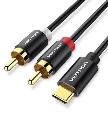 USB C to 2 RCA Audio Cable 3m/10FT, Type-C to 2 Male RCA Audio Stereo Cable, 2RCA Jack USB-C Audio Cable Compatible with iPad Pro 2021, Samsung S21 Ultra S20 Note20 Tab S7, Pixel 5