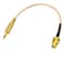 RedYutou SMA Female to 3.5mm Mono 1/8" TS Stereo Plug Adapter Antenna Extension Cable 12 inches