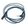 KetDirect 200cm(6ft) Right angle 4 pole 3.5mm 1/8 inch male to 4 pole 3.5mm 1/8 inch Female Stereo Audio headphone earphone Extension Cable adapter Cord Tangle-Free Braided wire