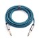 Hftywy Guitar Cable 6.6ft Guitar Cord 1/4 Inch Instrument Cable 6.35mm (1/4) TS to 6.35mm (1/4) TS Stereo Audio Cable Male to Male with Zinc Alloy Housing and Nylon Braid