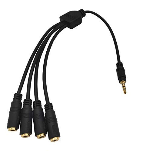 ترا أوفين Traovien 3 Splitter Cable 3.5 MM 1 FT